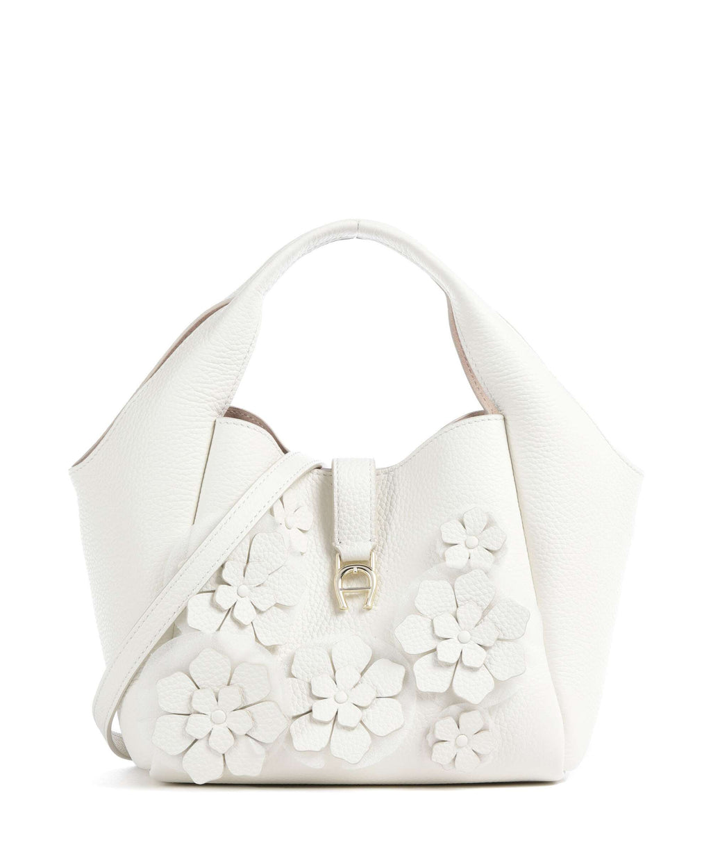 Aigner Zaira S Handbag cotton white