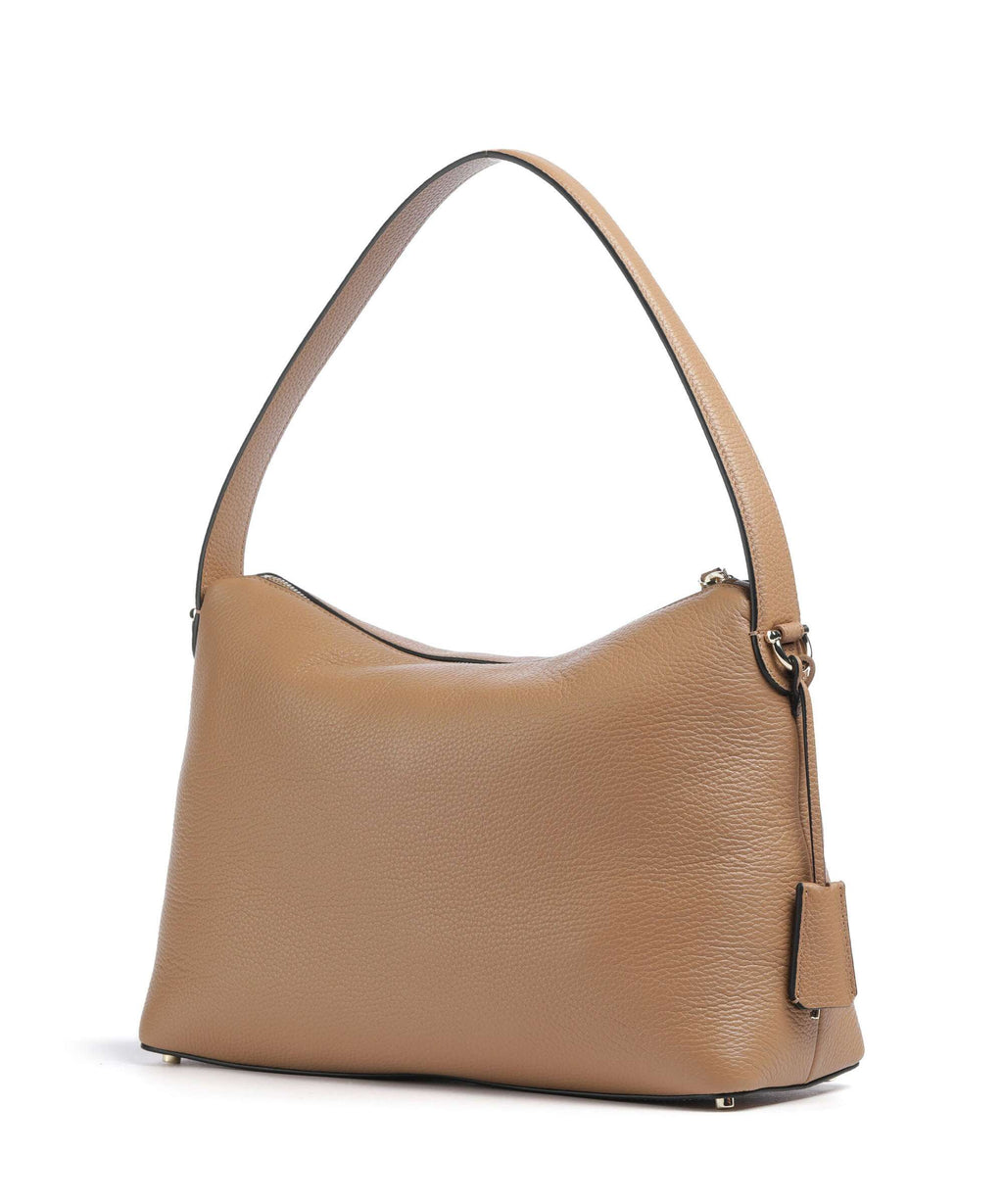 Aigner Delia M Hobo bag oat beige