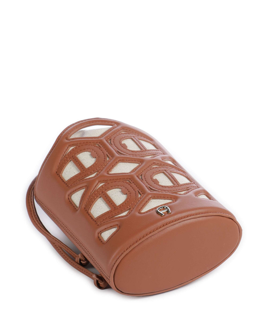 Aigner Azzurra S Bucket bag cognac brown