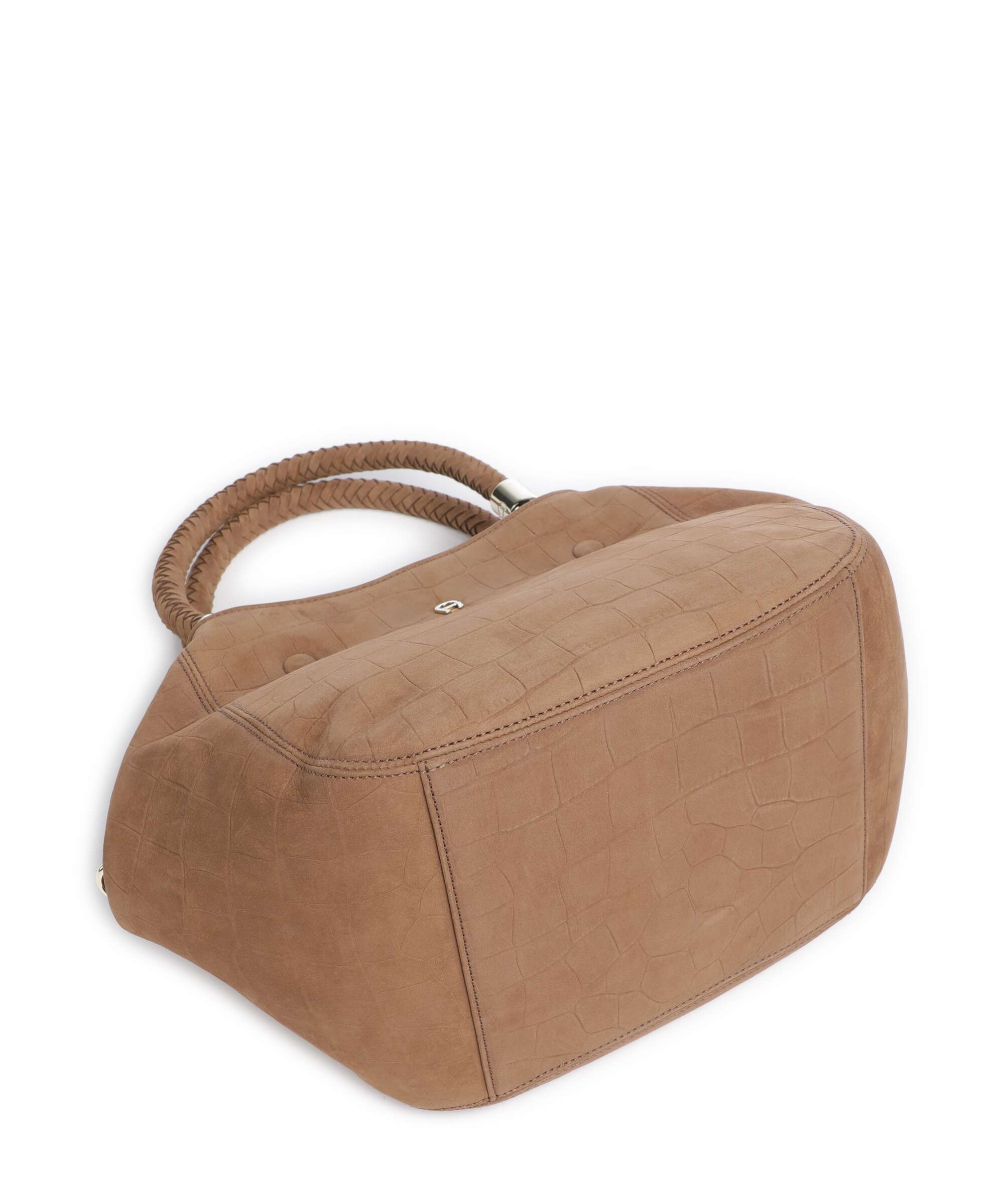 Aigner Carré Soft M Handbag saddle brown