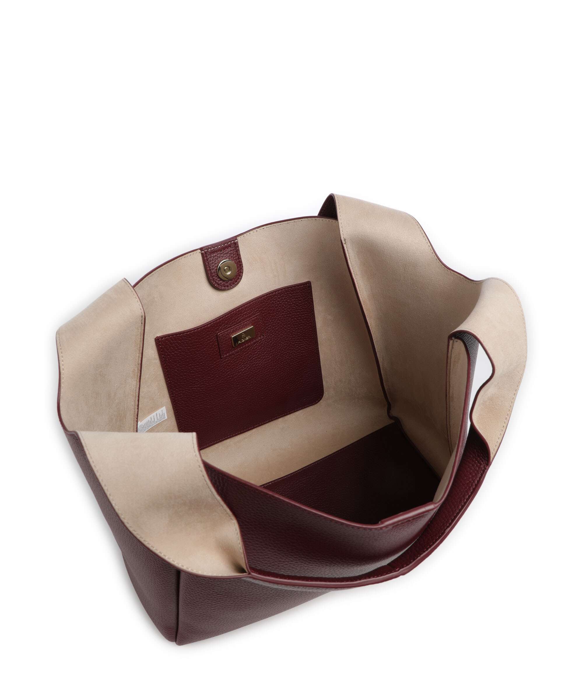 Aigner Zaira M Hobo bag burgundy