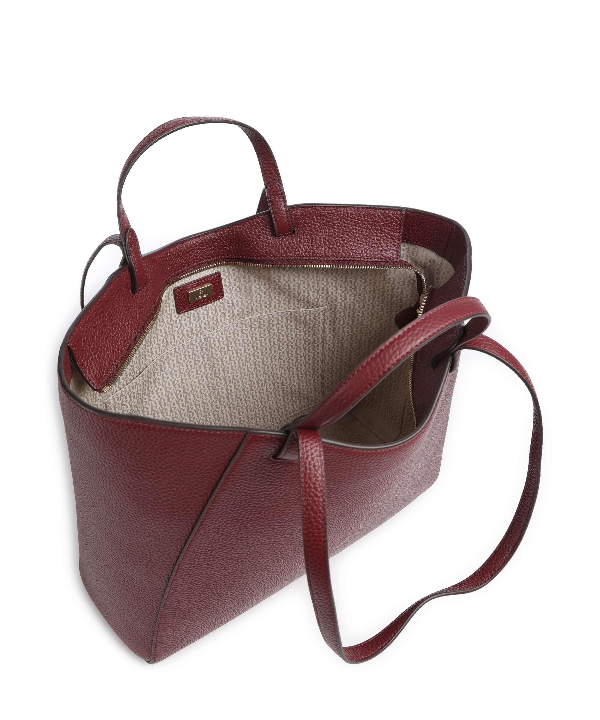 Aigner Pura L Tote bag burgundy