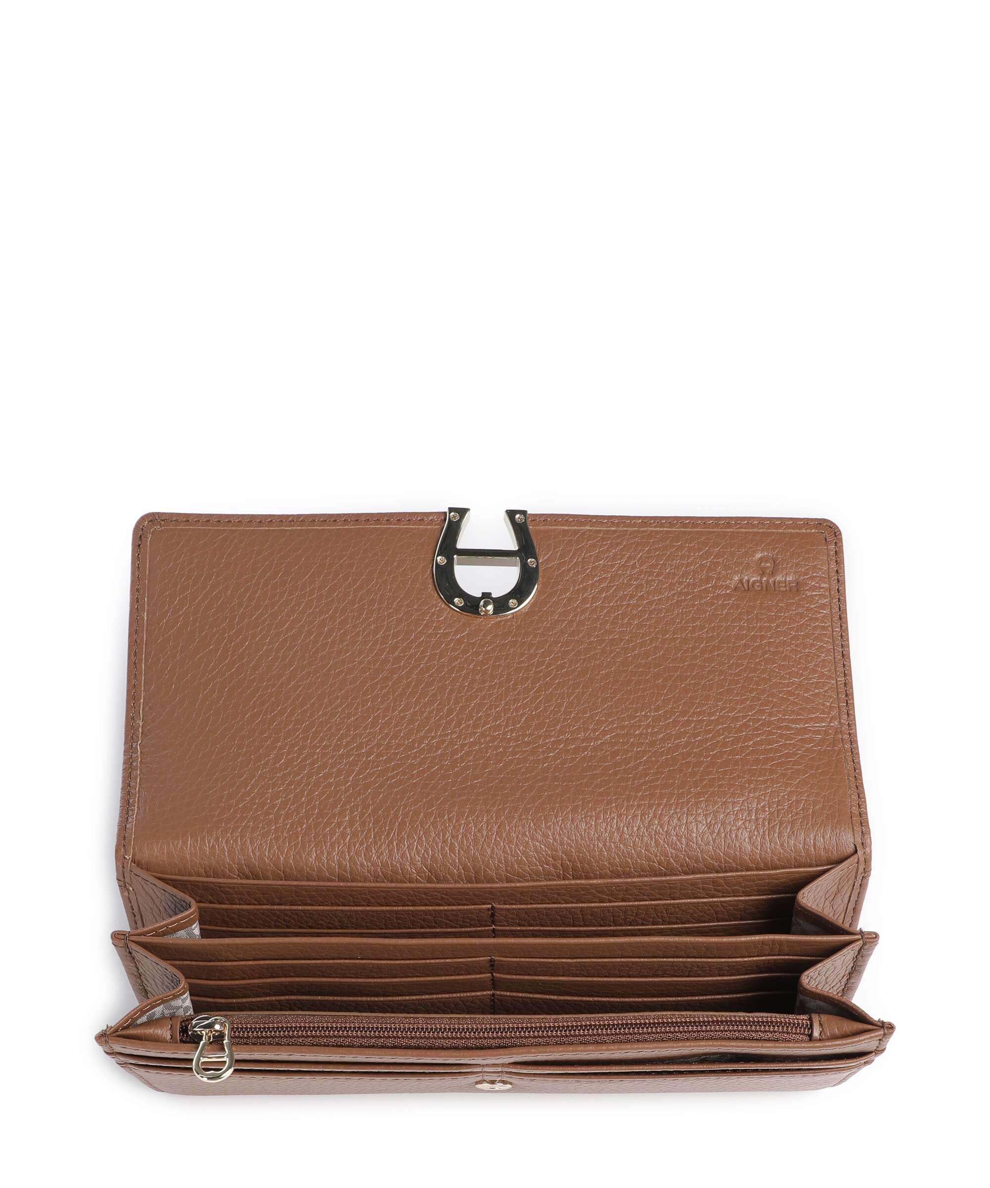 Aigner Fashion Wallet saddle brown