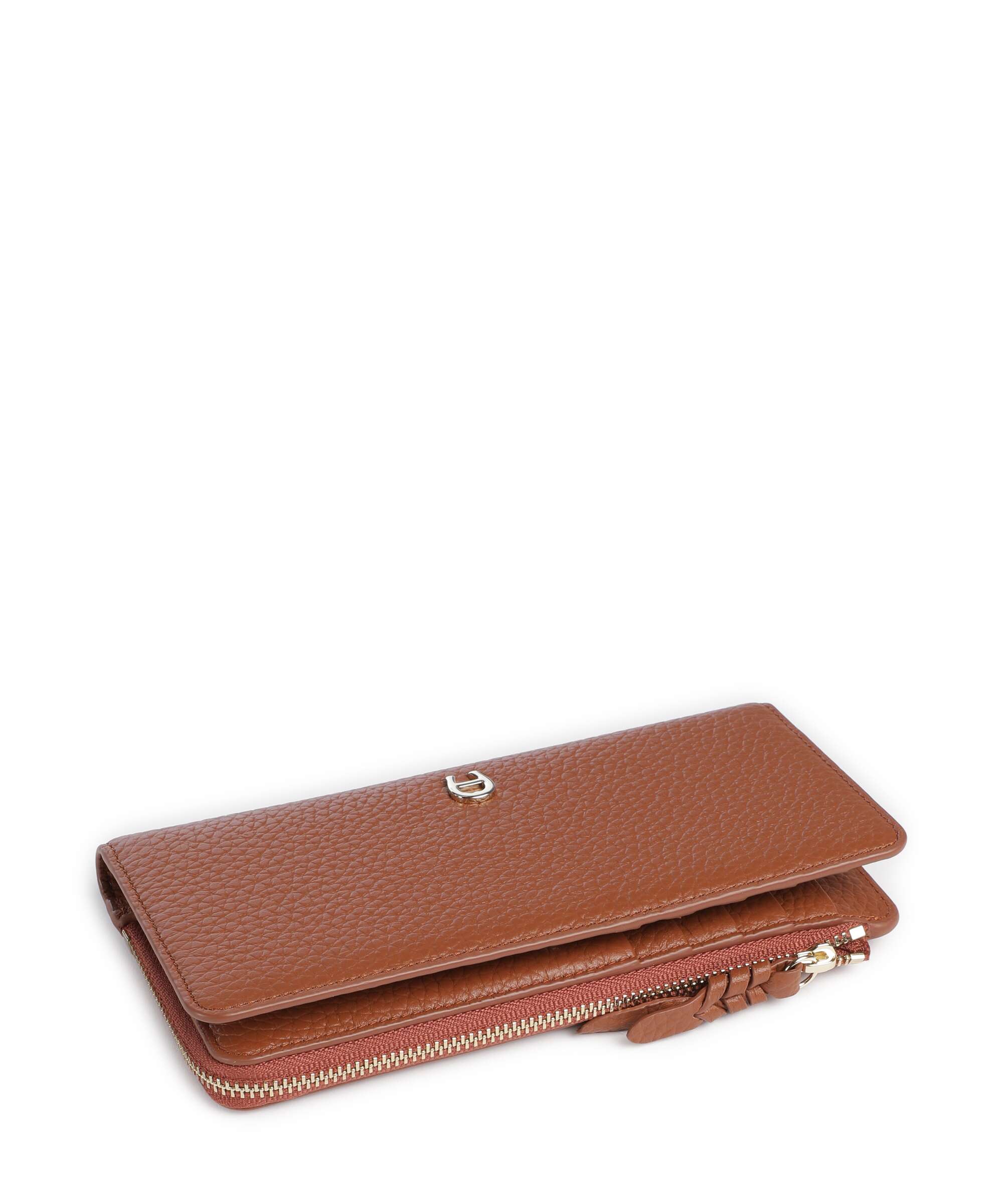 Aigner Carré Soft Wallet cognac brown