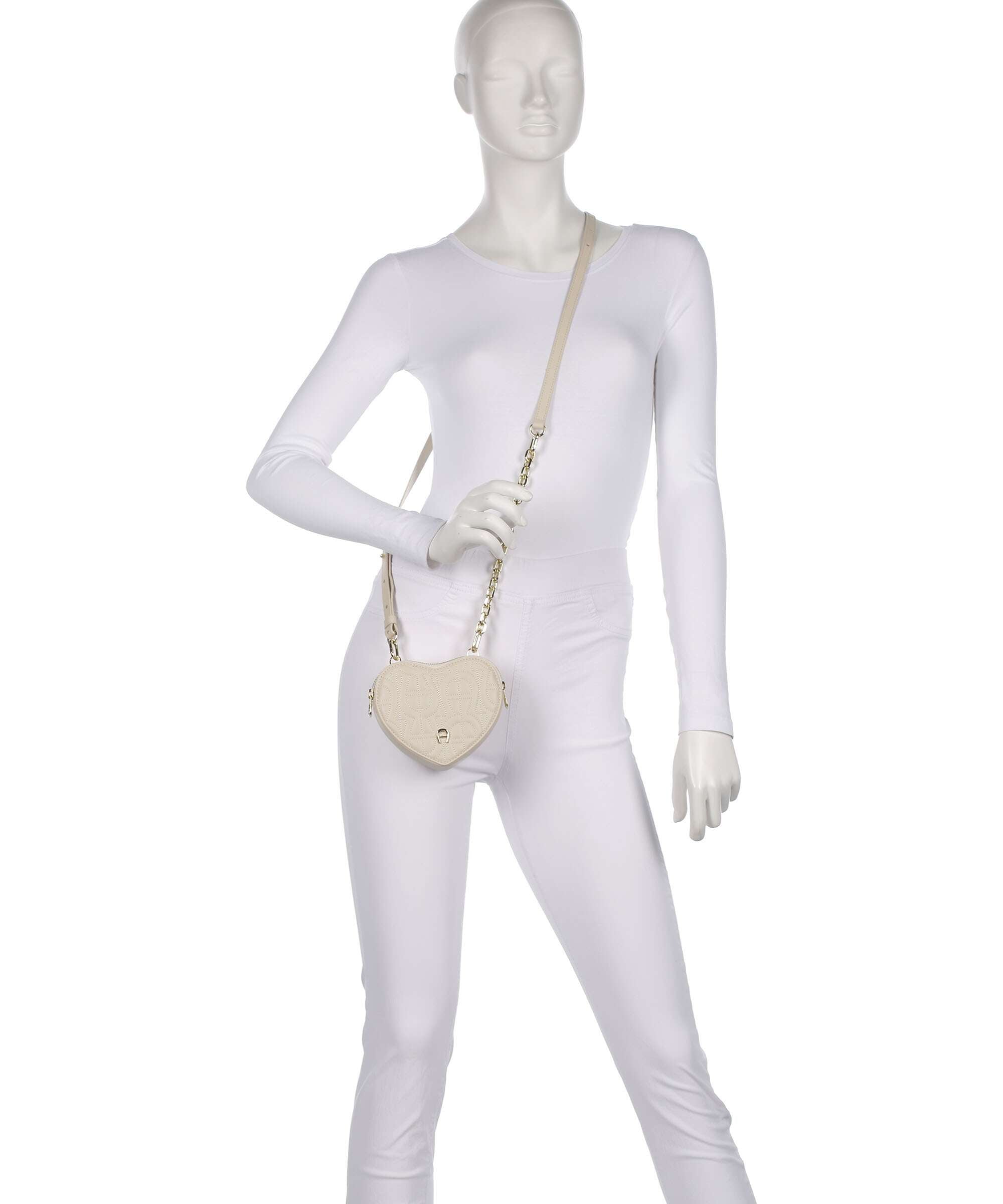 Aigner Fashion Crossbody bag macadamia white