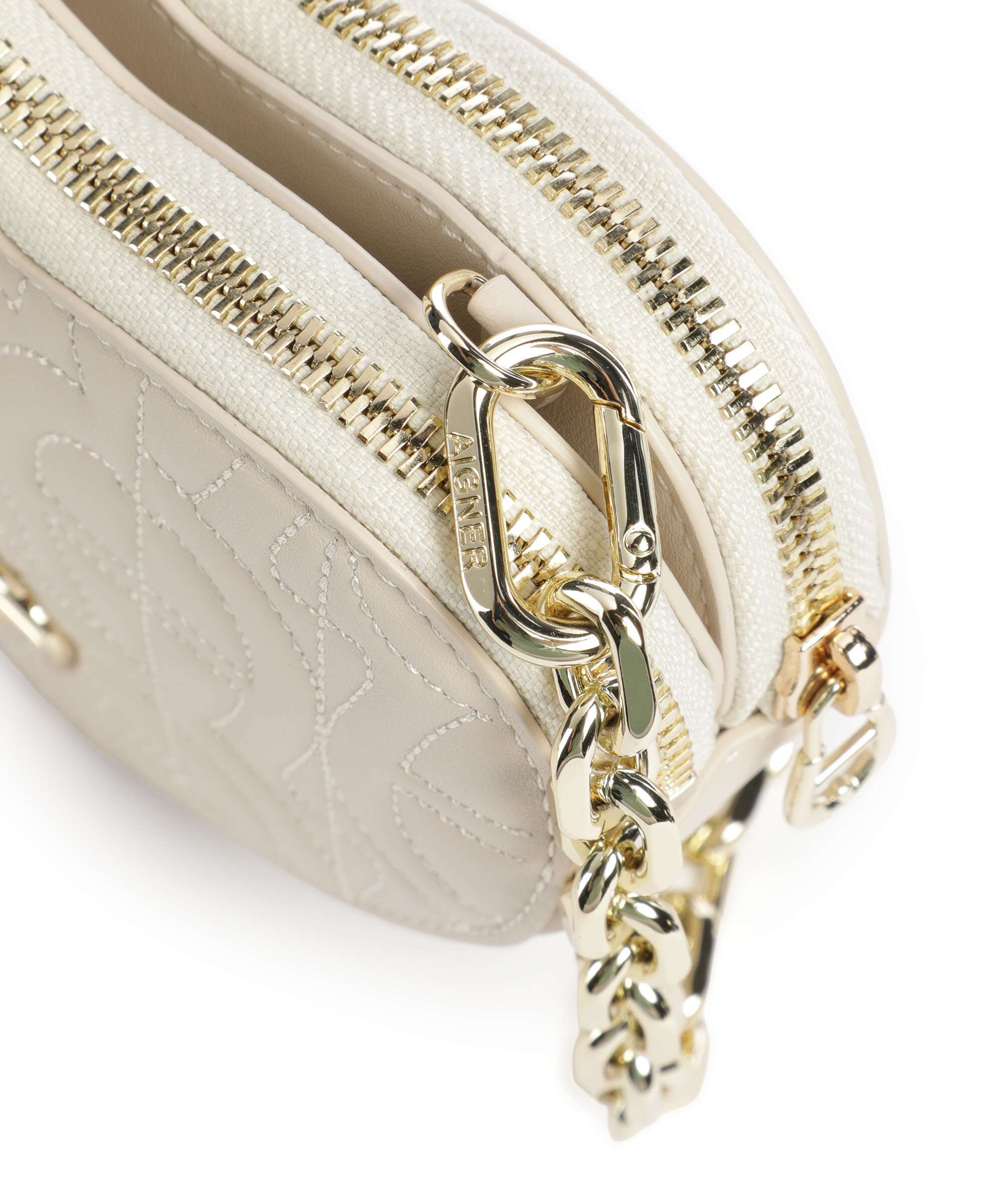 Aigner Fashion Crossbody bag macadamia white