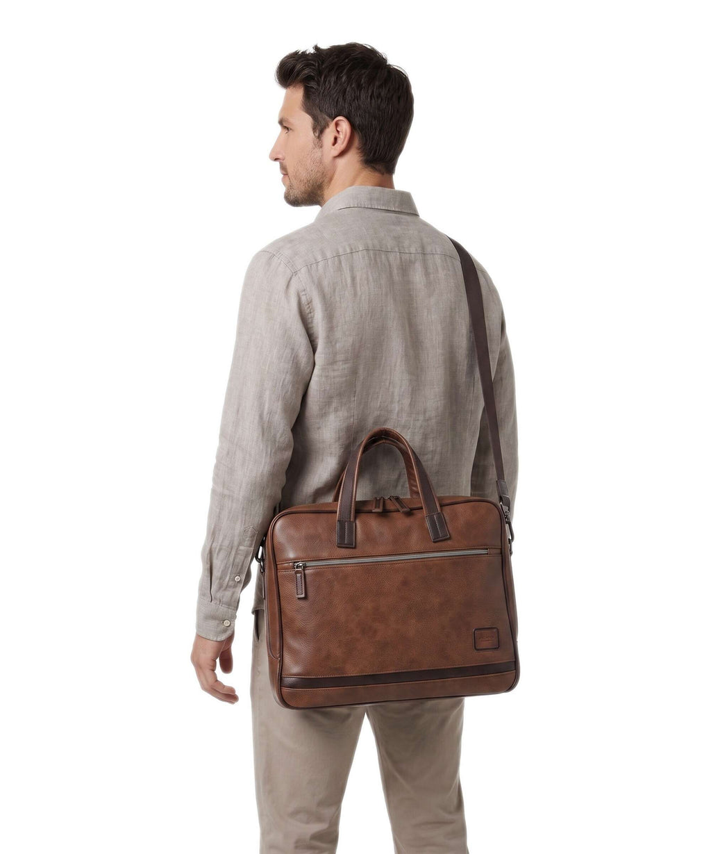Picard Breakers Briefcase whisky kombi