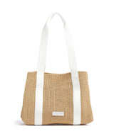 Marc O'Polo Runja Cabas white cotton