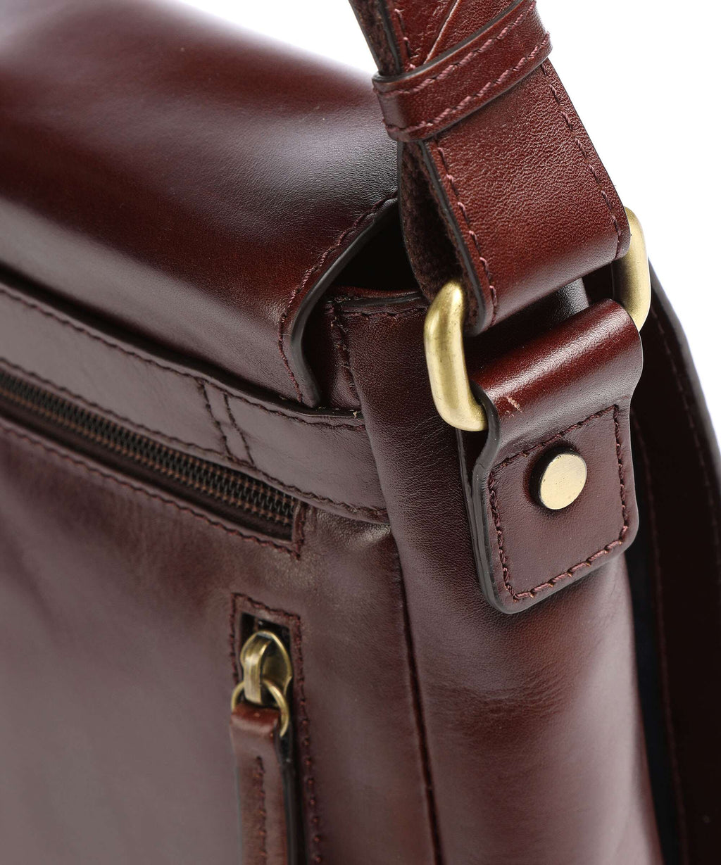 Leonhard Heyden Crossbody bag red/brown