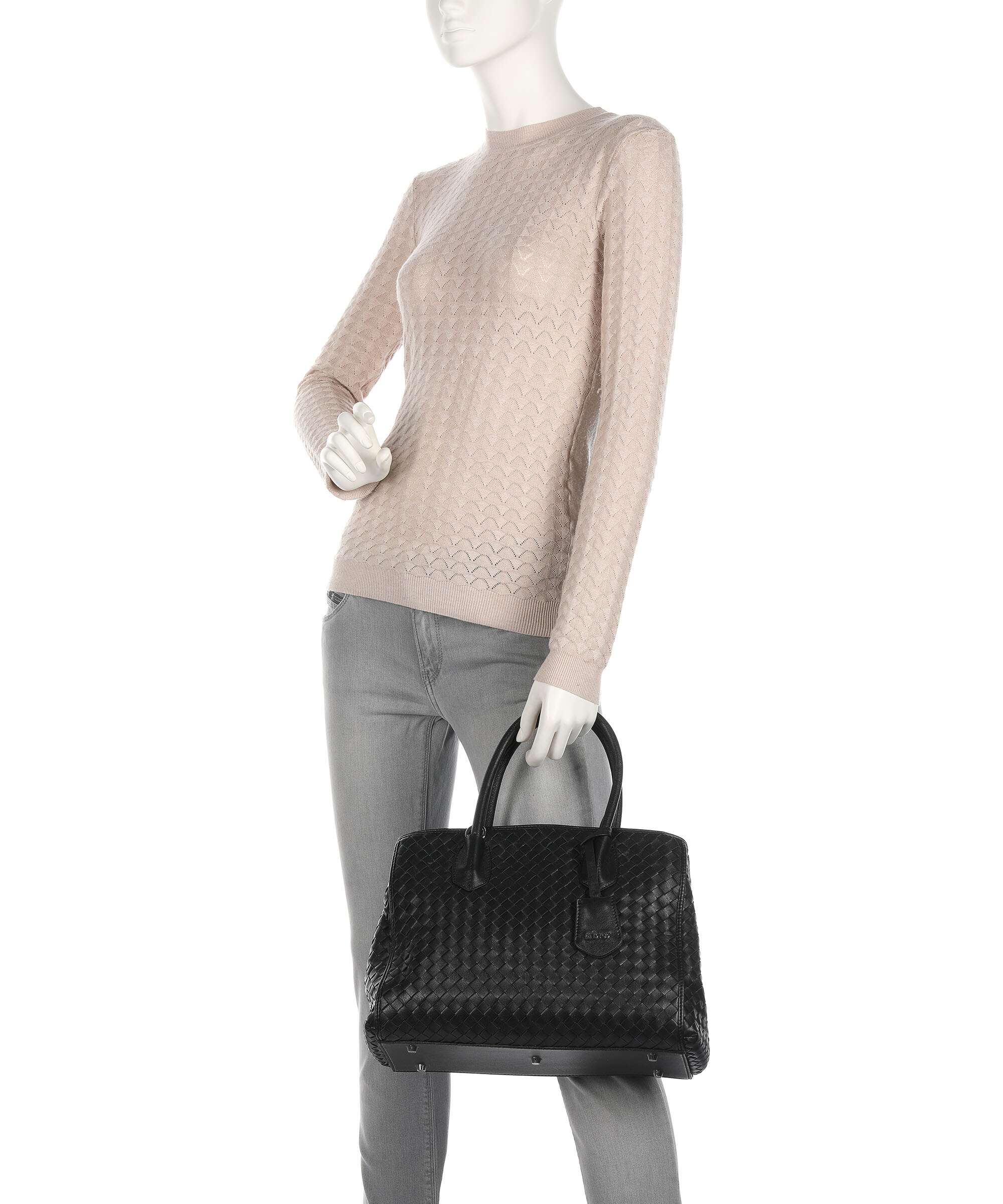 Abro Piuma Busy Handbag black