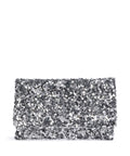 Abro Sequins Clutch bag silver