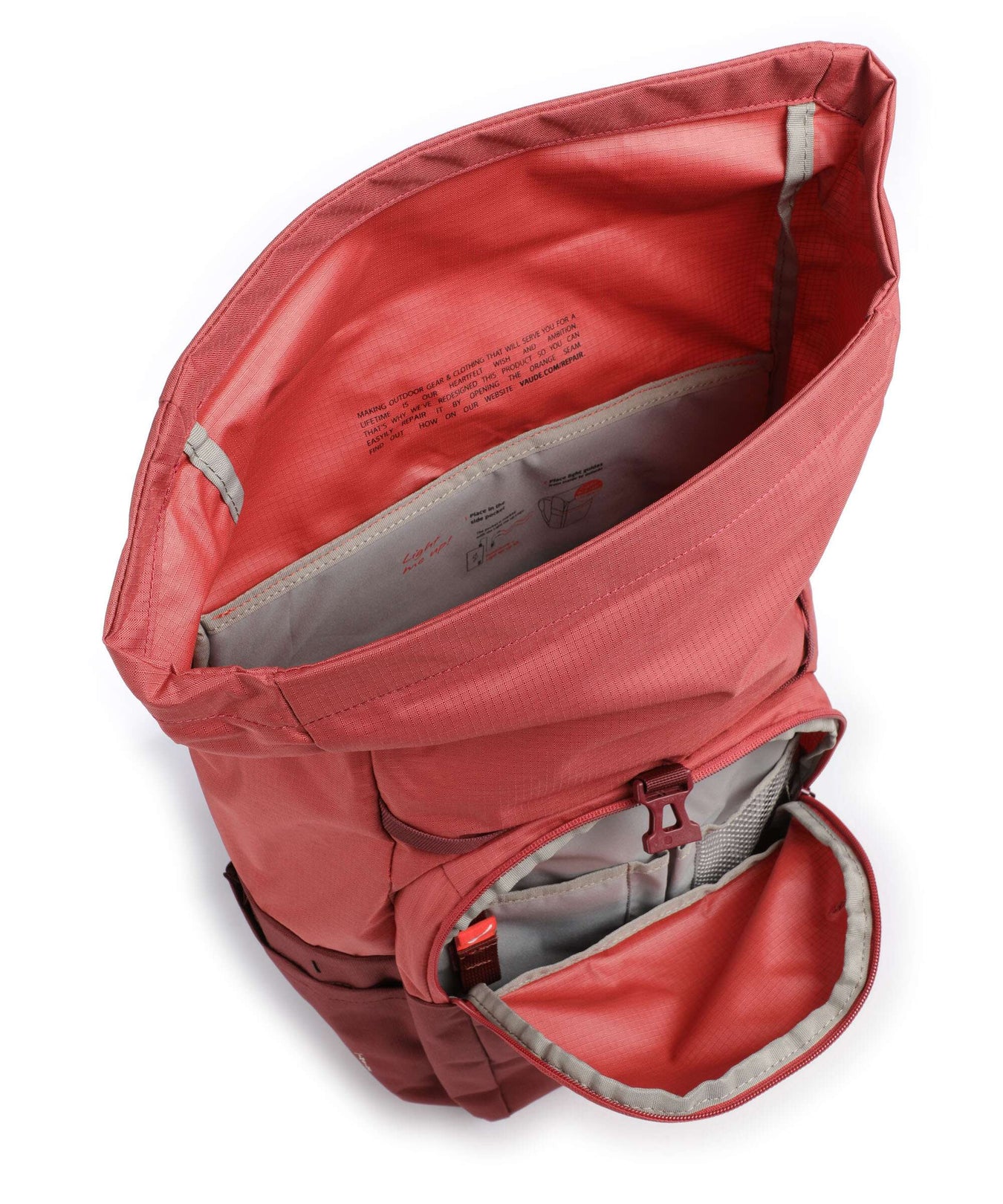 Vaude Okab ll Rolltop backpack dark cherry