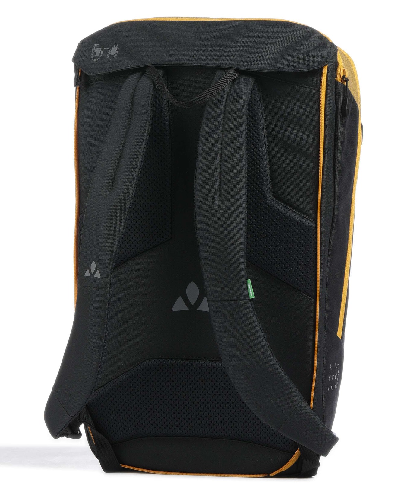 Vaude Cycle II 20 QMR 2.0 Luggage bag burnt yellow