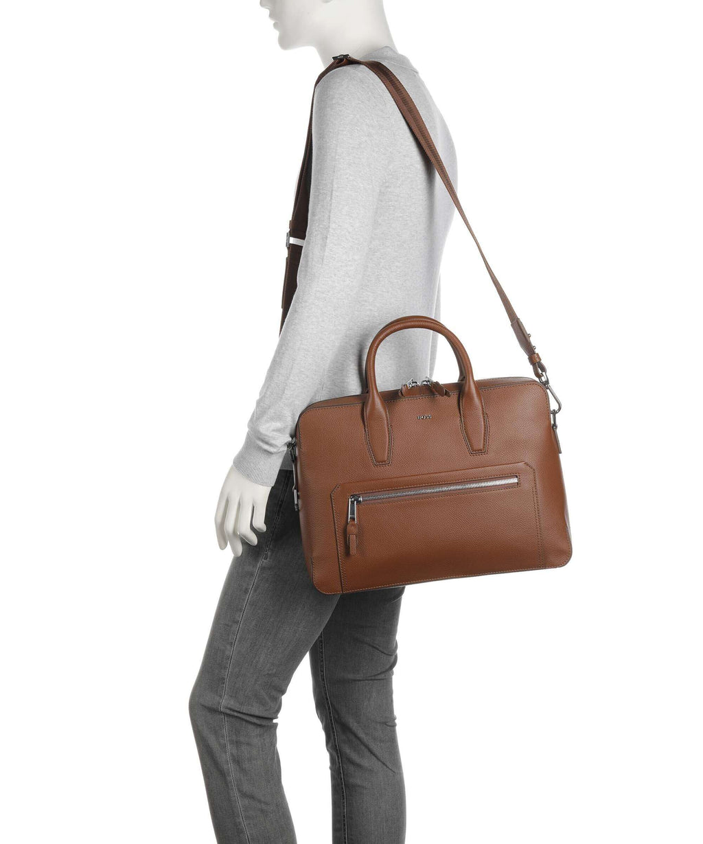 BOSS Highway Briefcase light brown
