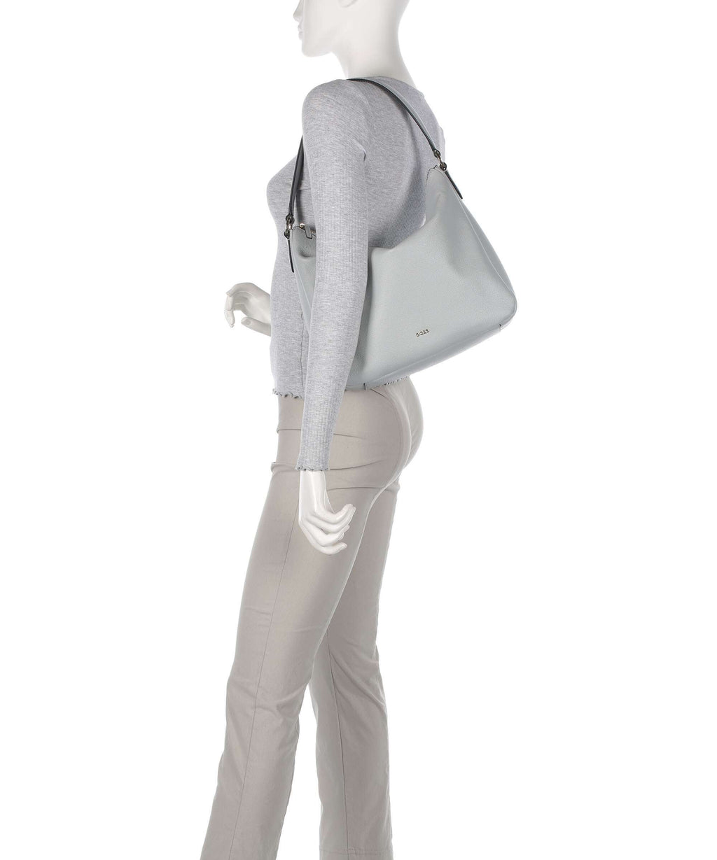BOSS Alyce Hobo bag light/pastel grey