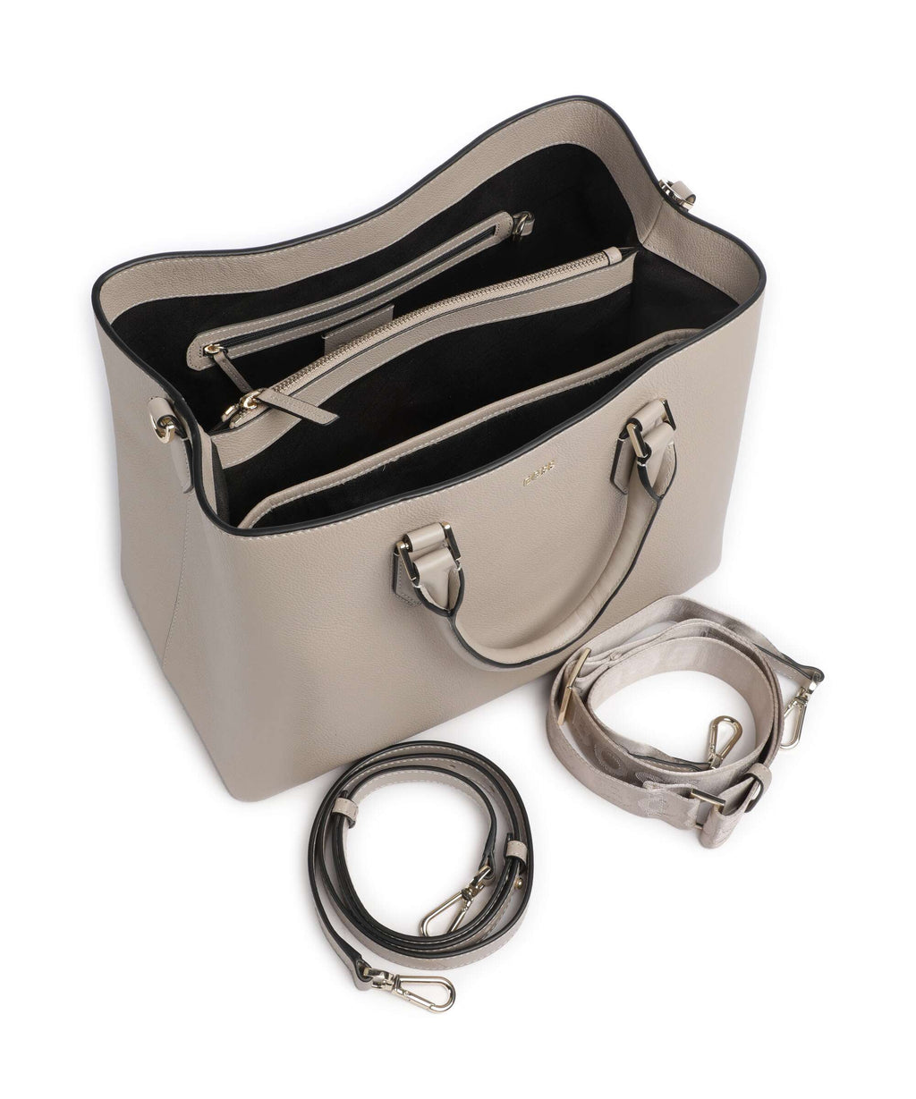 BOSS Alyce Handbag light beige