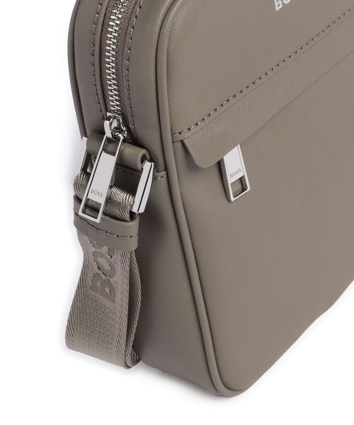BOSS Zair Crossbody bag open green