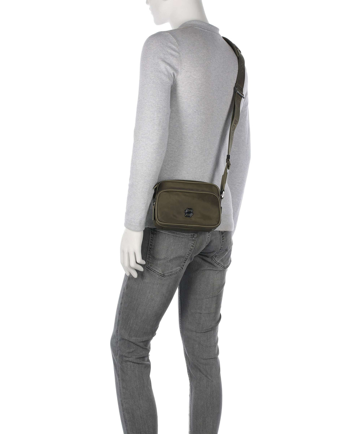 BOSS B Icon Crossbody bag dark green