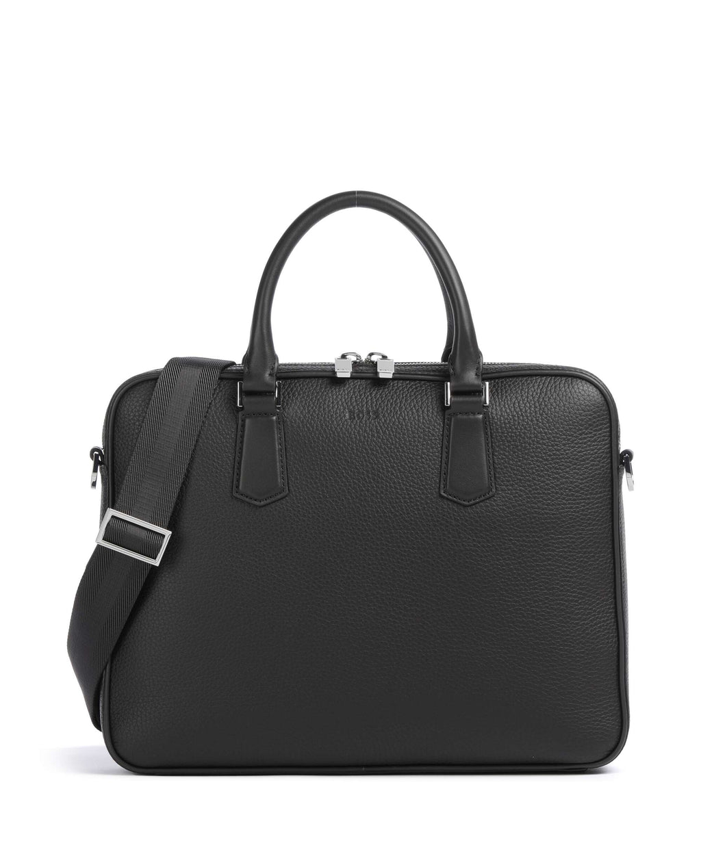 BOSS Crosstown Laptop bag dark brown