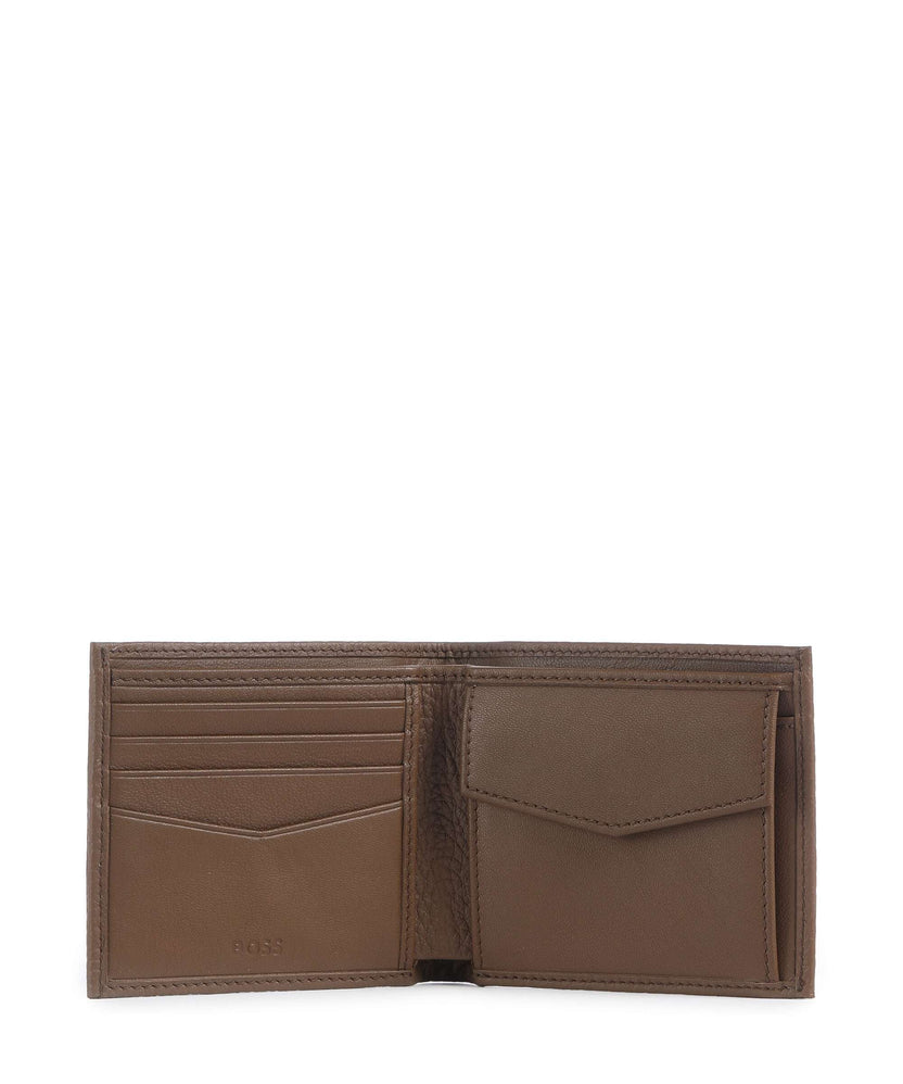 BOSS Crosstown Wallet medium brown