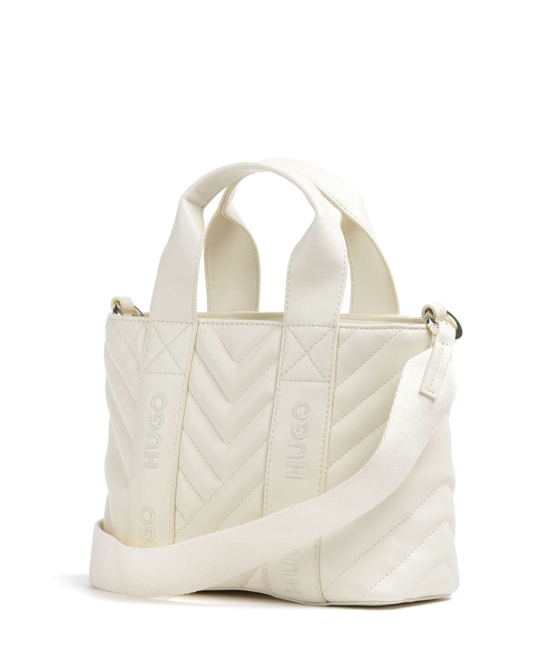 Hugo Becky Handbag open white