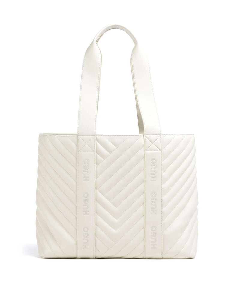 Hugo Becky Tote bag open white