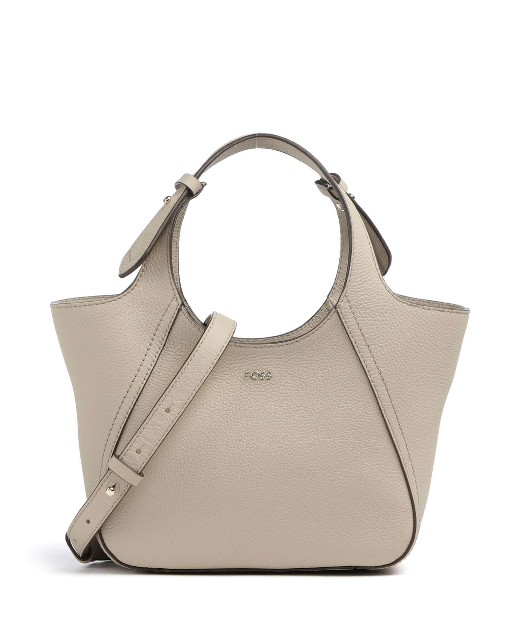 BOSS Lenah Small Handbag light beige