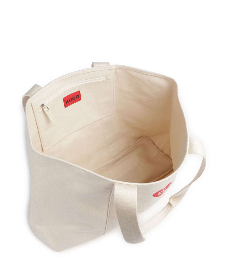 Hugo Becky Tote bag open white