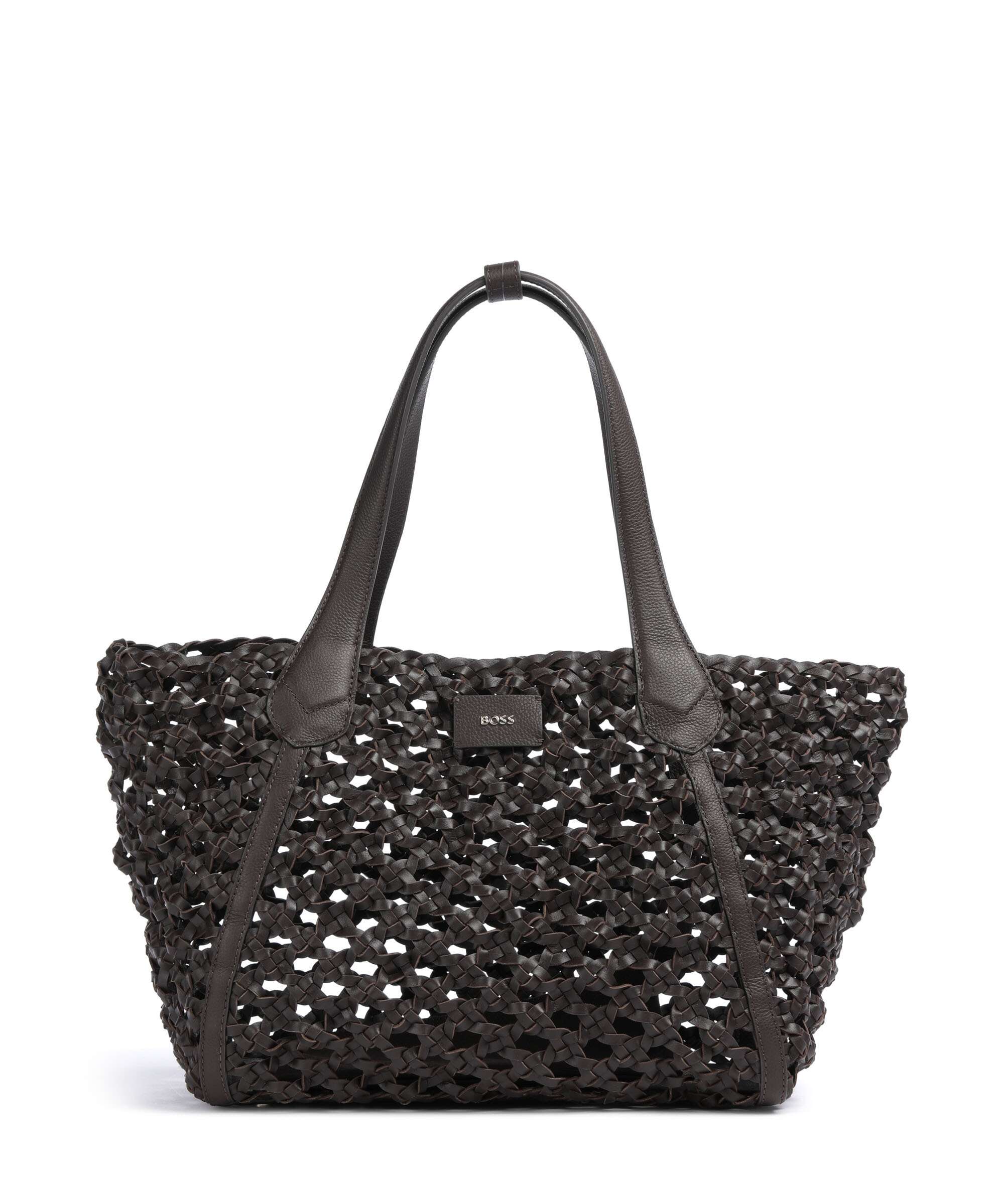 BOSS Lenah Hobo bag dark brown