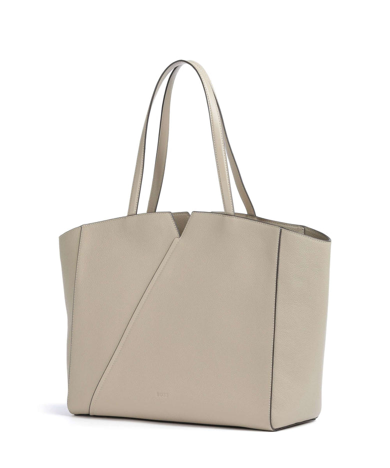 BOSS Revers Tote bag light beige