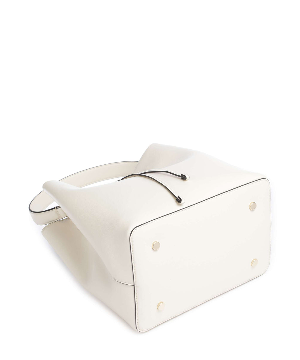 BOSS Sandy Bucket bag open white