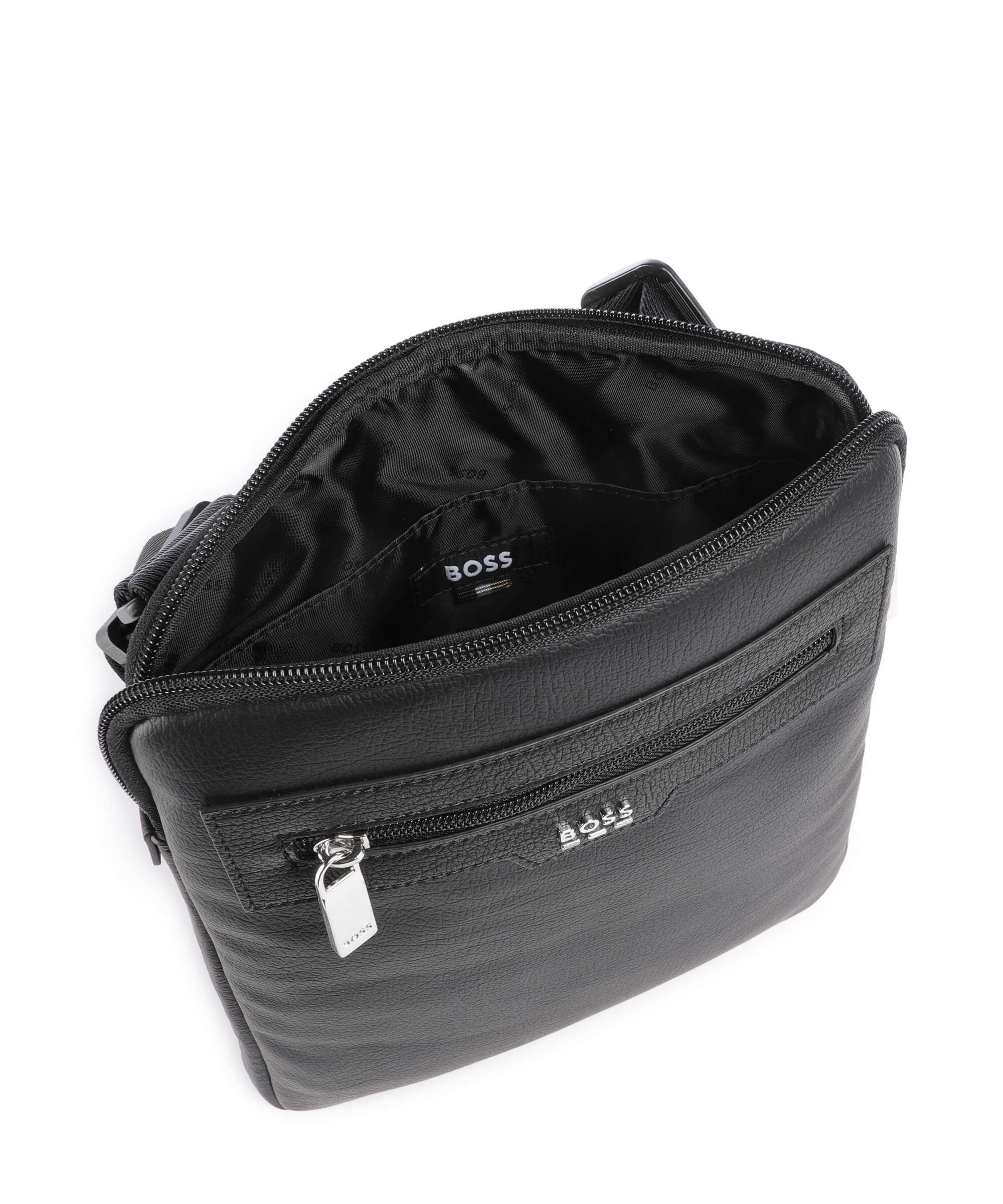 BOSS Lewys Crossbody bag black