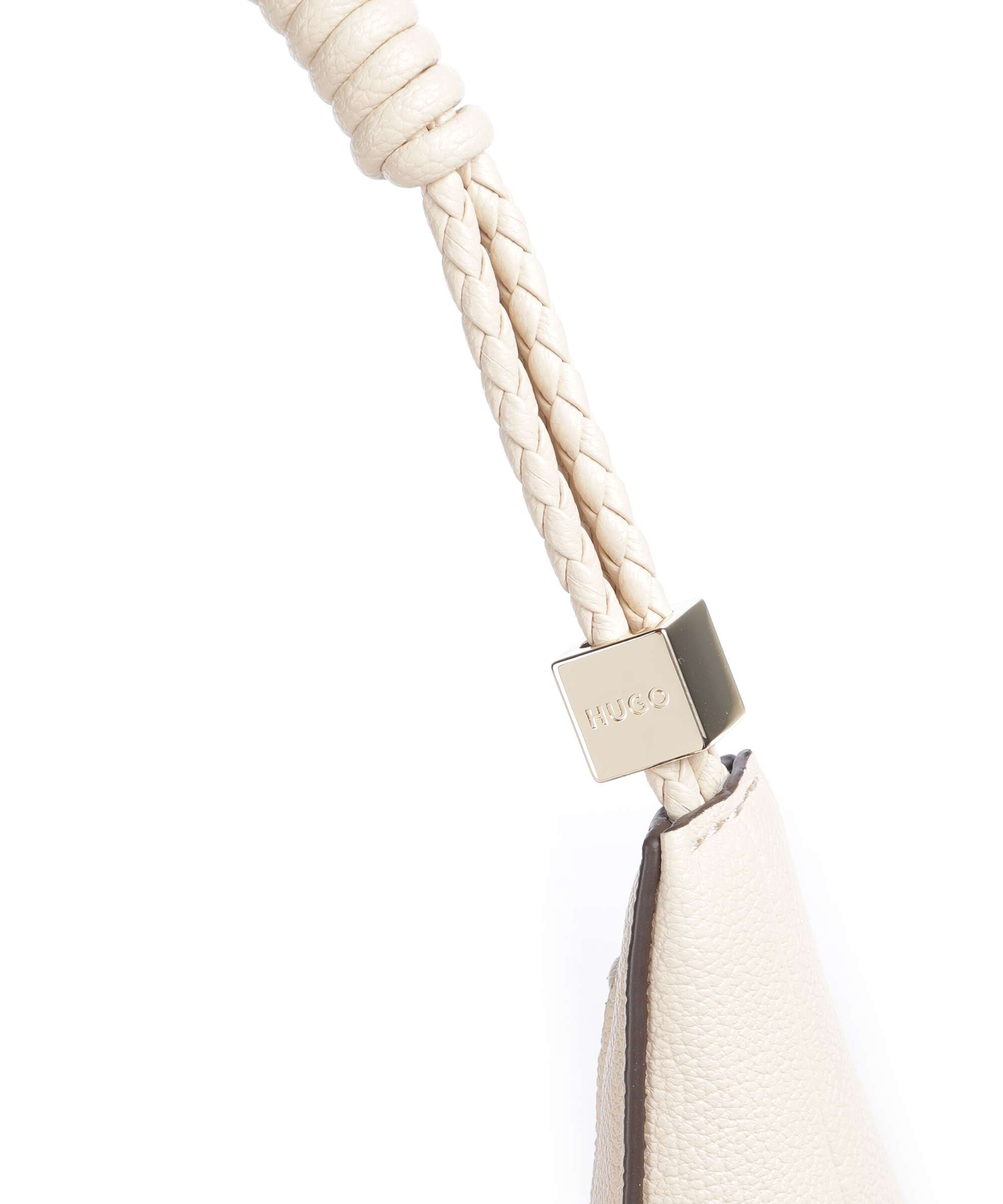 Hugo Brielle Hobo bag open white