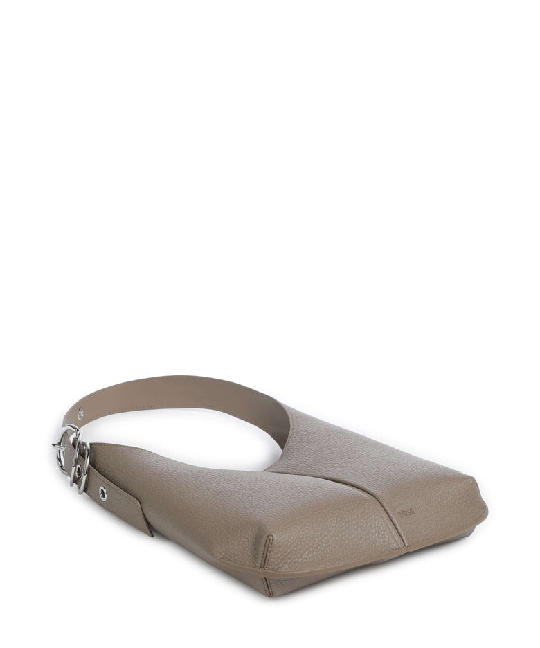 BOSS Clarice Hobo bag brown overflow