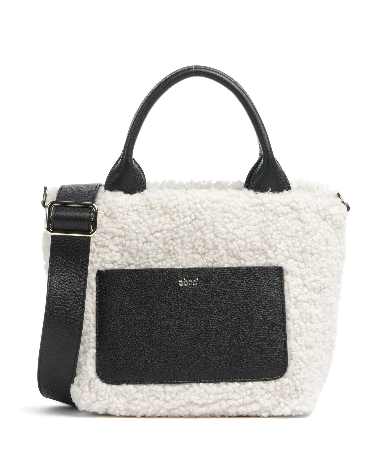 Abro Florian Raquel Handbag ivory/black