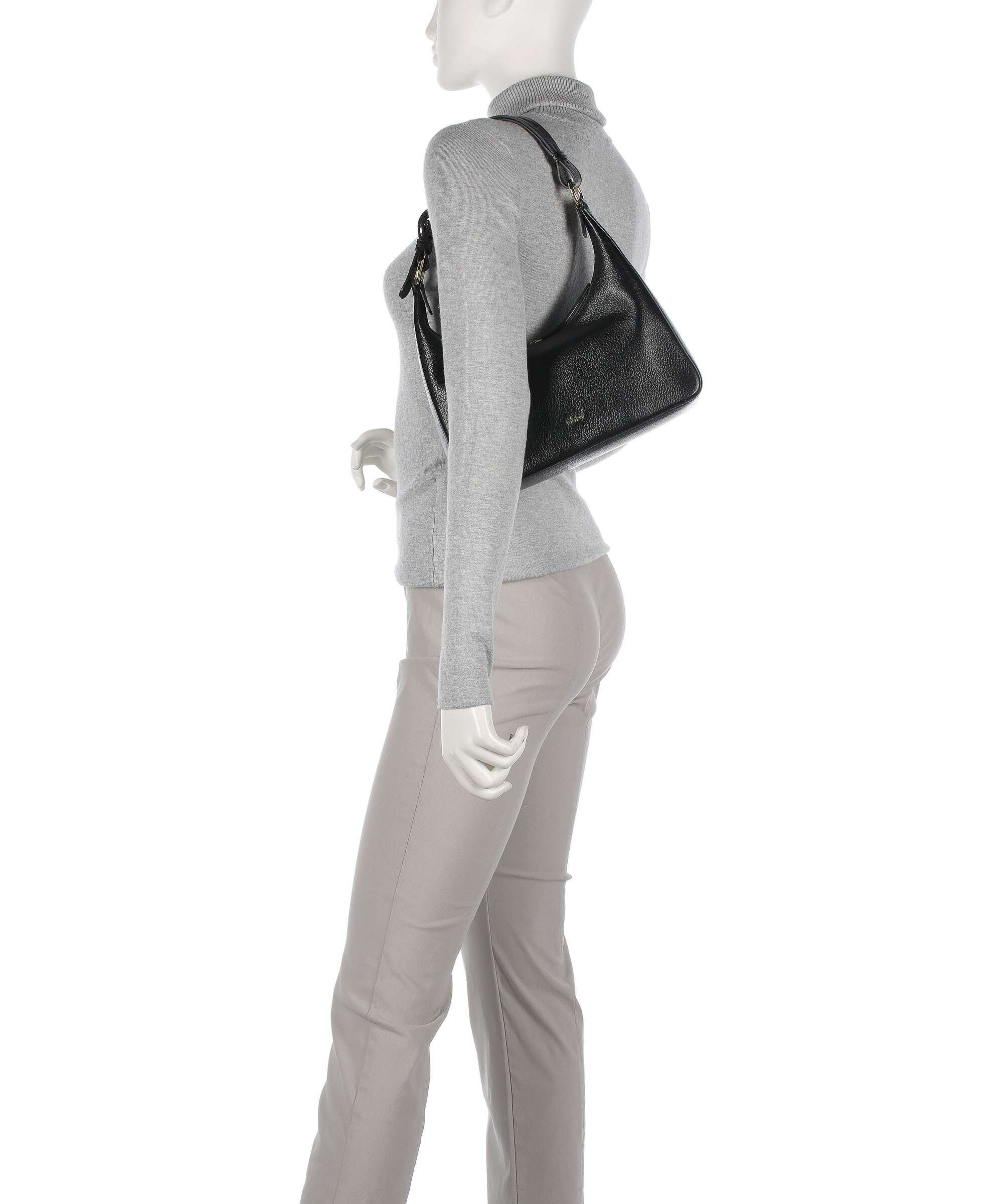 Abro Ariete 8PM Hobo bag black/gold
