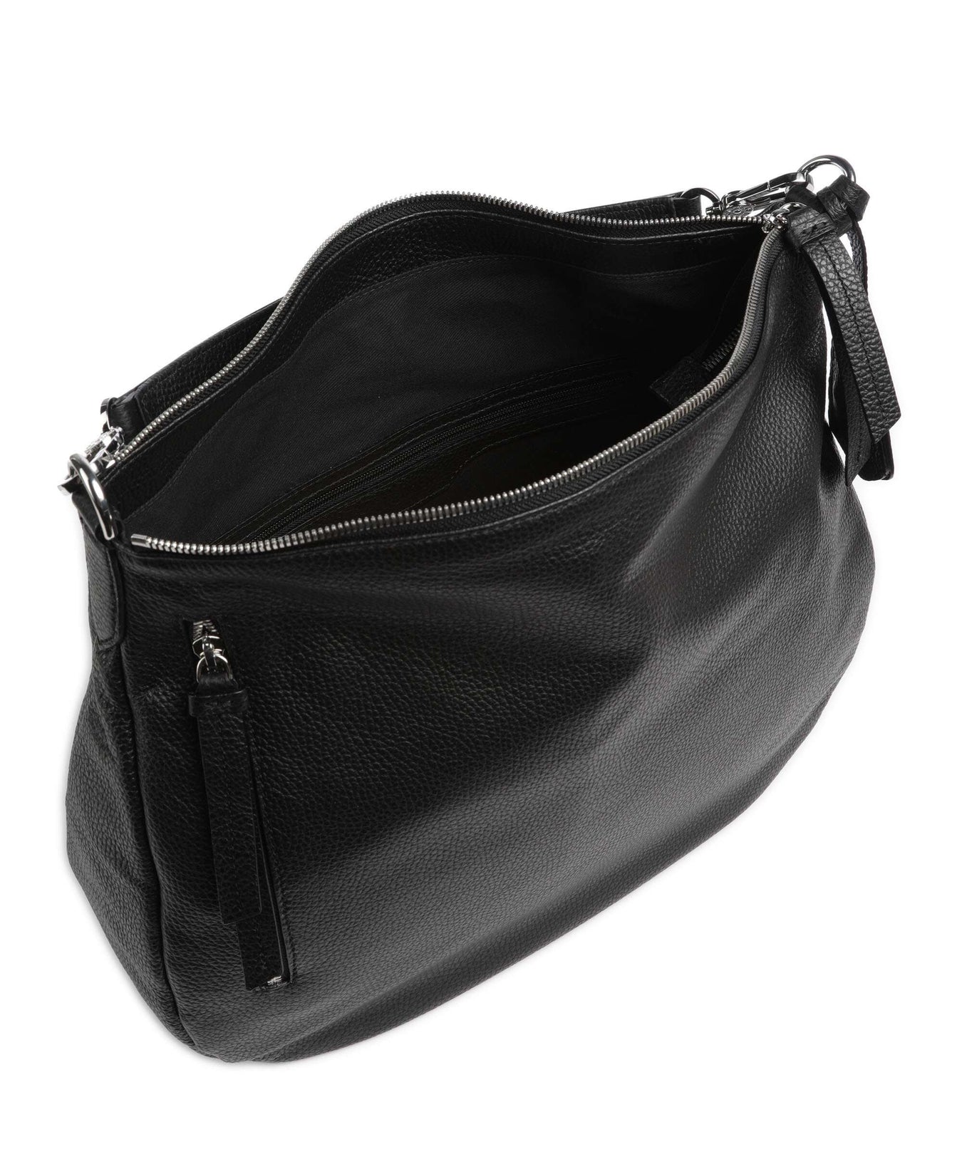 Abro Adria Juna Hobo bag black/nickel