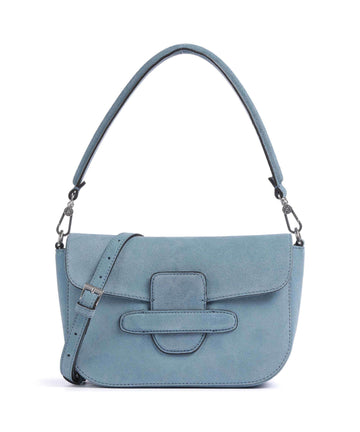Abro Suede Camilla Schultertasche blue