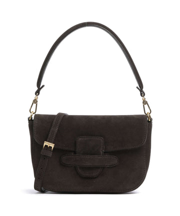 Abro Suede Camilla Schultertasche brown