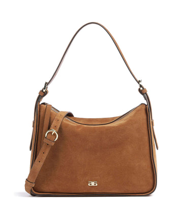 Abro Suede Best Friend Beuteltasche cuoio