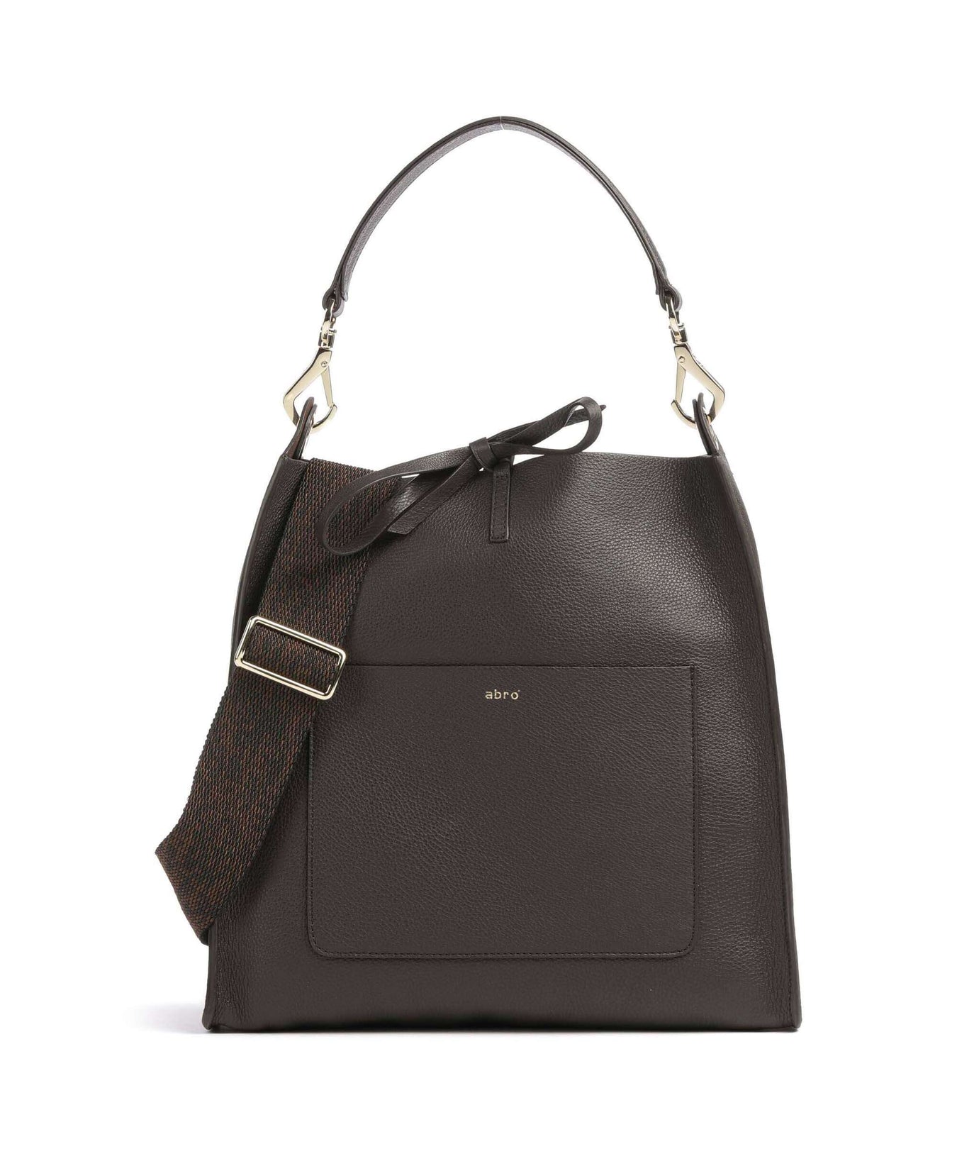 Abro Dalia Raquel Hobo bag brown