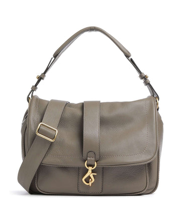 Abro Dalia Star Saddle Beuteltasche taupe