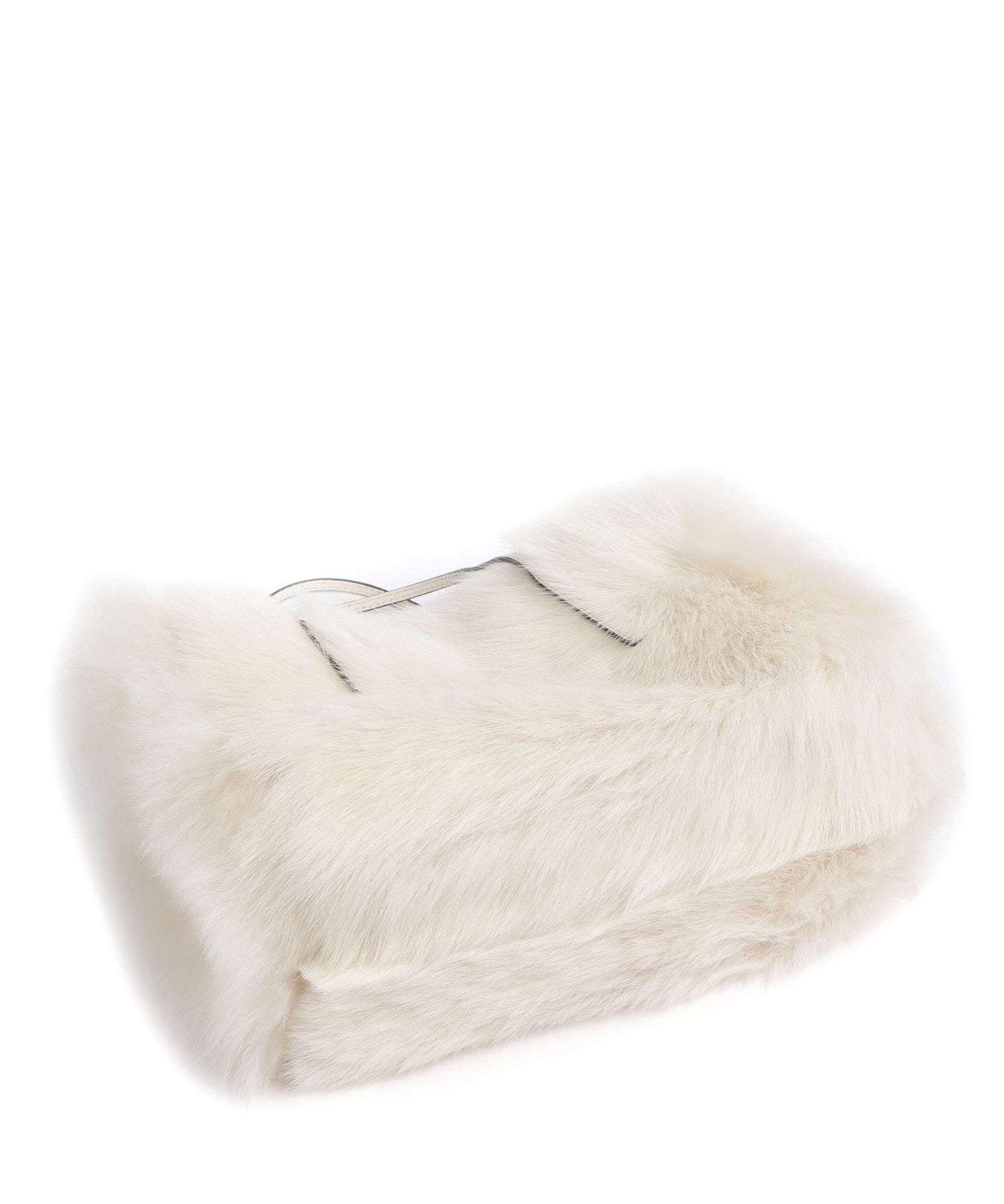 Abro Shearling Noelle Handbag beige