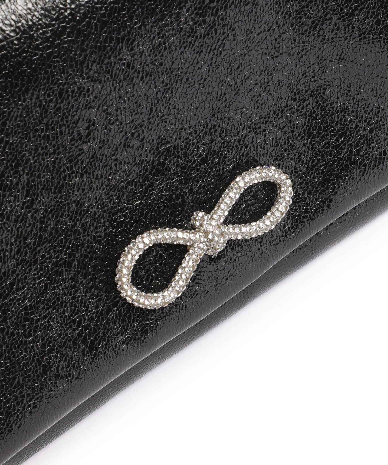 Abro Mimosa Strass Clutch bag black/nickel