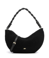 Abro Shearling Moon Sac porté épaule black/gold