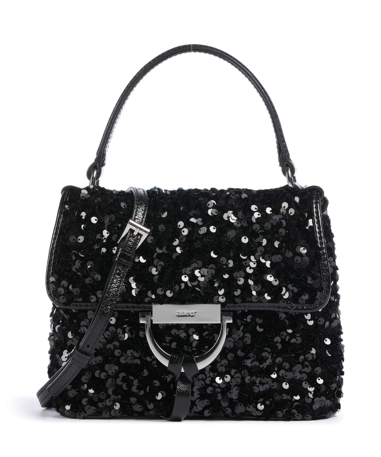 Abro Sequins Temi Handbag black/nickel
