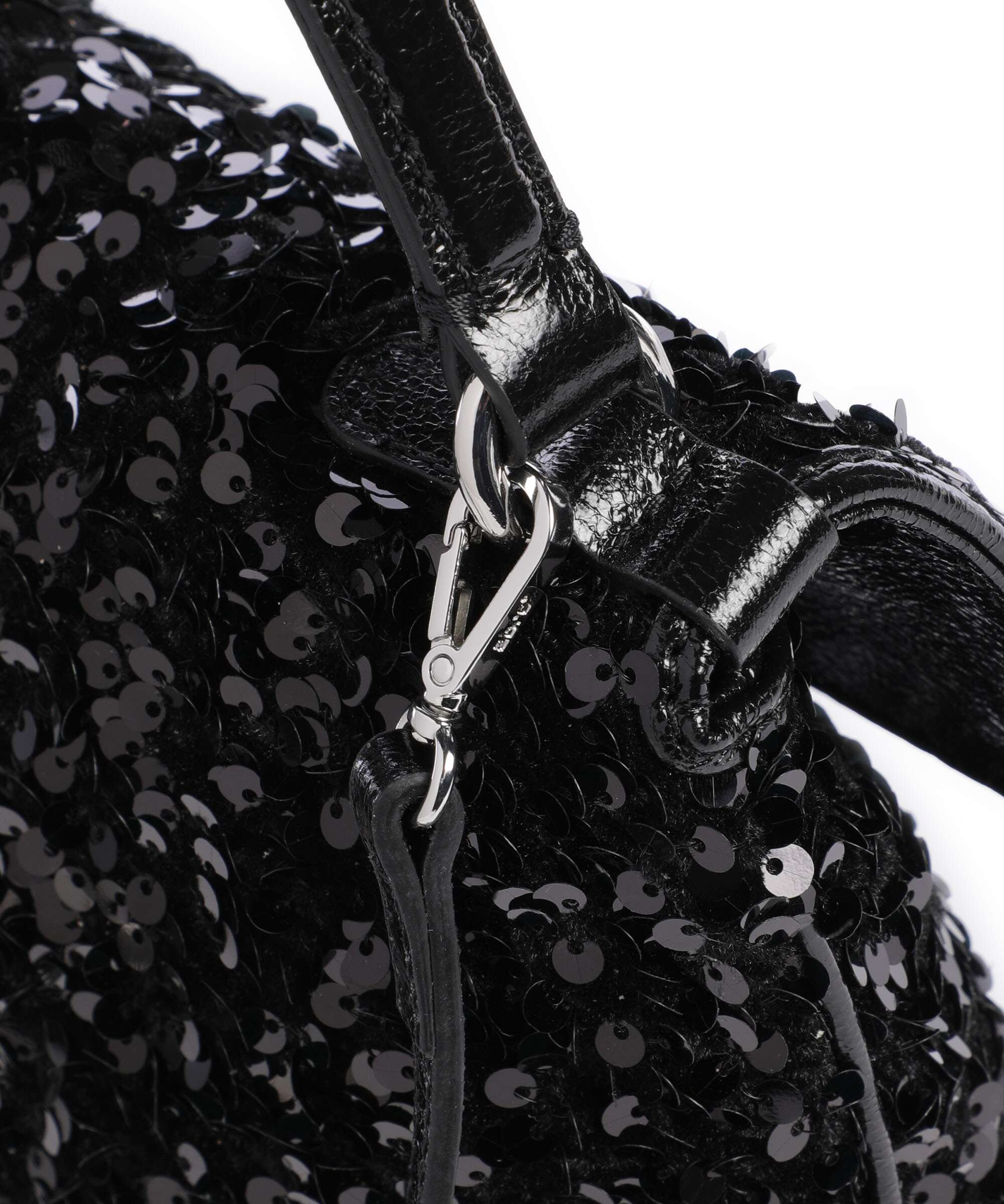 Abro Sequins Temi Handbag black/nickel