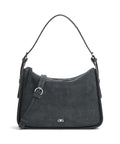 Abro Suede Best Friend Hobo bag grey