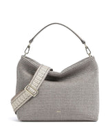 Abro Raffia Kaia Beuteltasche tope