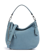 Abro Suede Juna Beuteltasche light blue/fairy